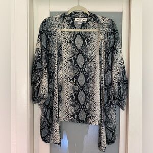 Wild One Snakeskin Print Komono